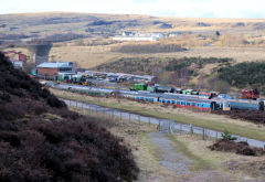 Pontypool and Blaenavon railway depot, March 2010
